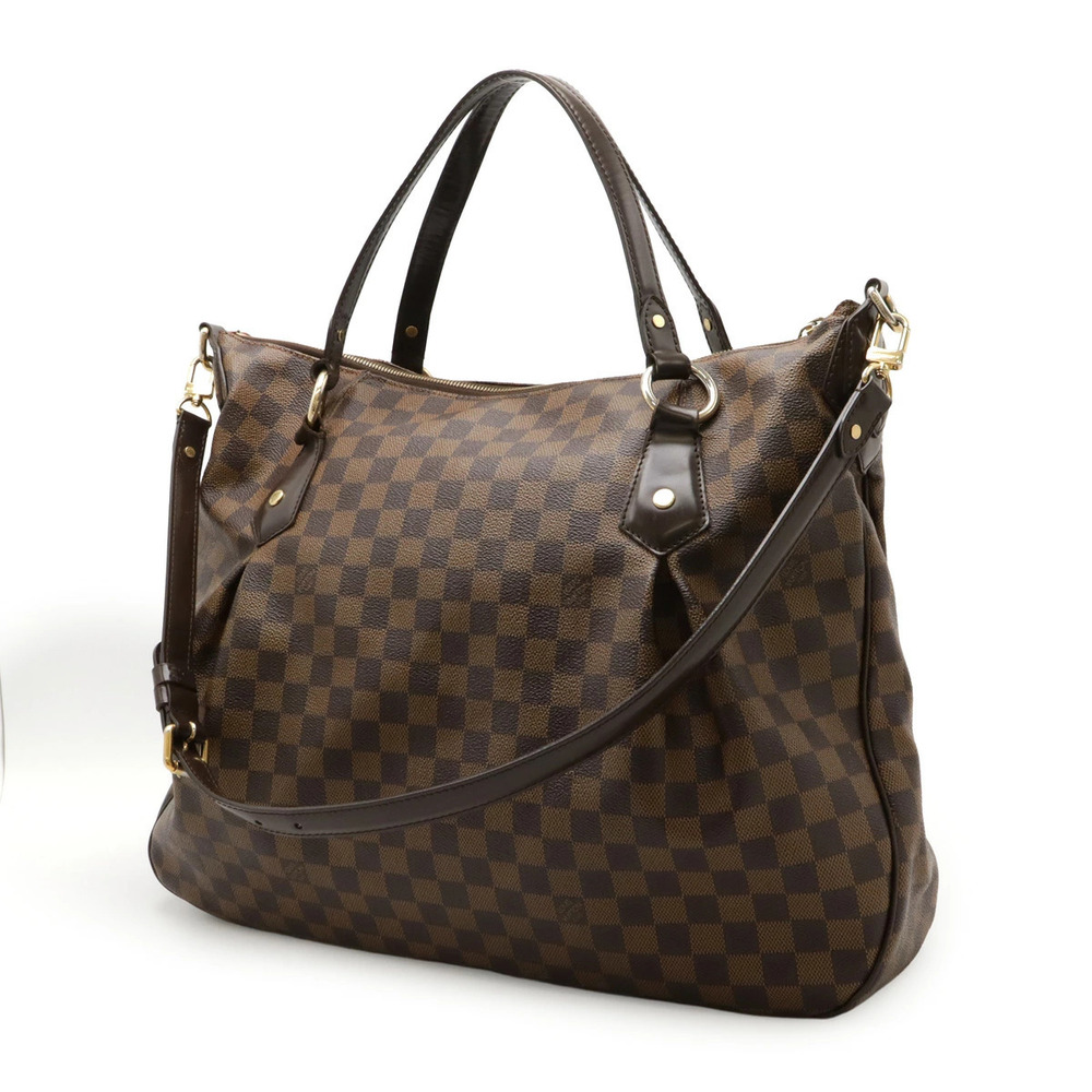 Louis Vuitton Bag Shoulder Tote Damier Hobo Evora Brown